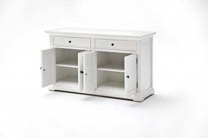 Modern Farm White Two Door Buffet Server