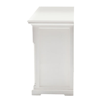 Modern Farm White Two Door Buffet Server