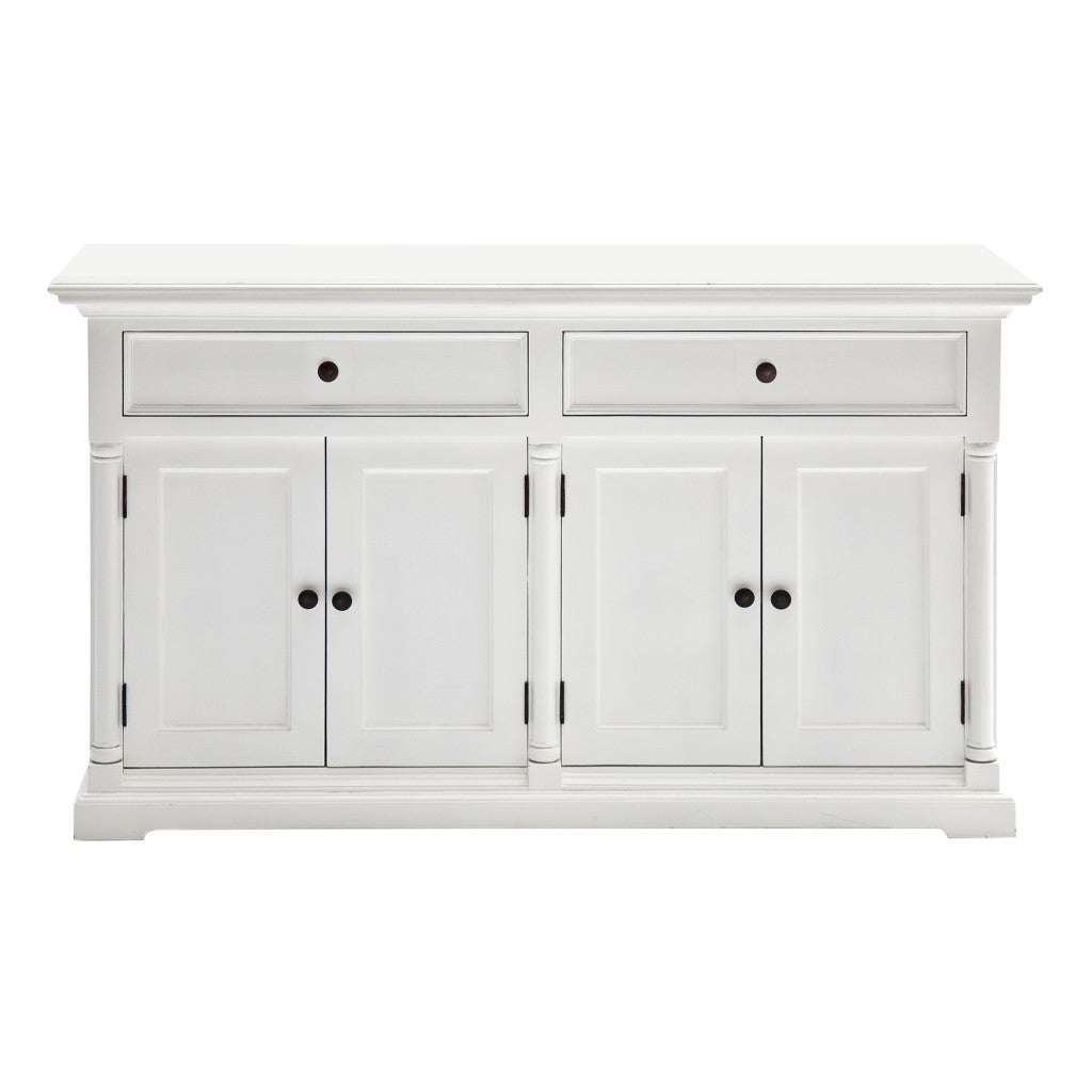 Modern Farm White Two Door Buffet Server