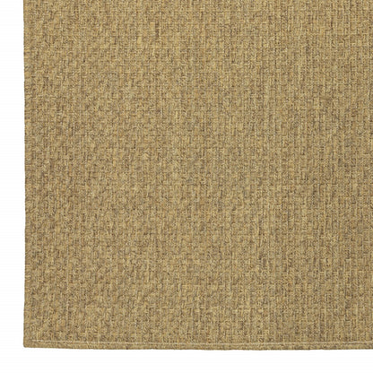 2' X 4' Tan Indoor Outdoor Area Rug