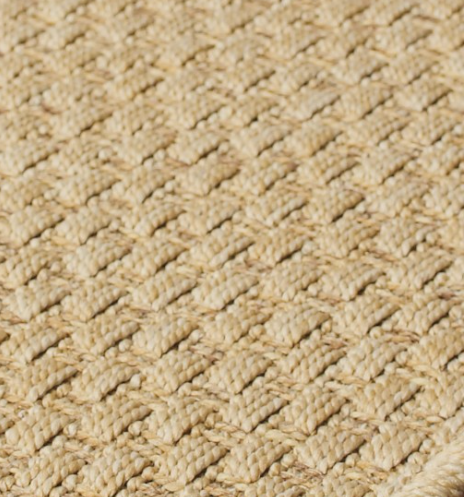 4' X 6' Beige Indoor Outdoor Area Rug