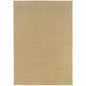 4' X 6' Beige Indoor Outdoor Area Rug