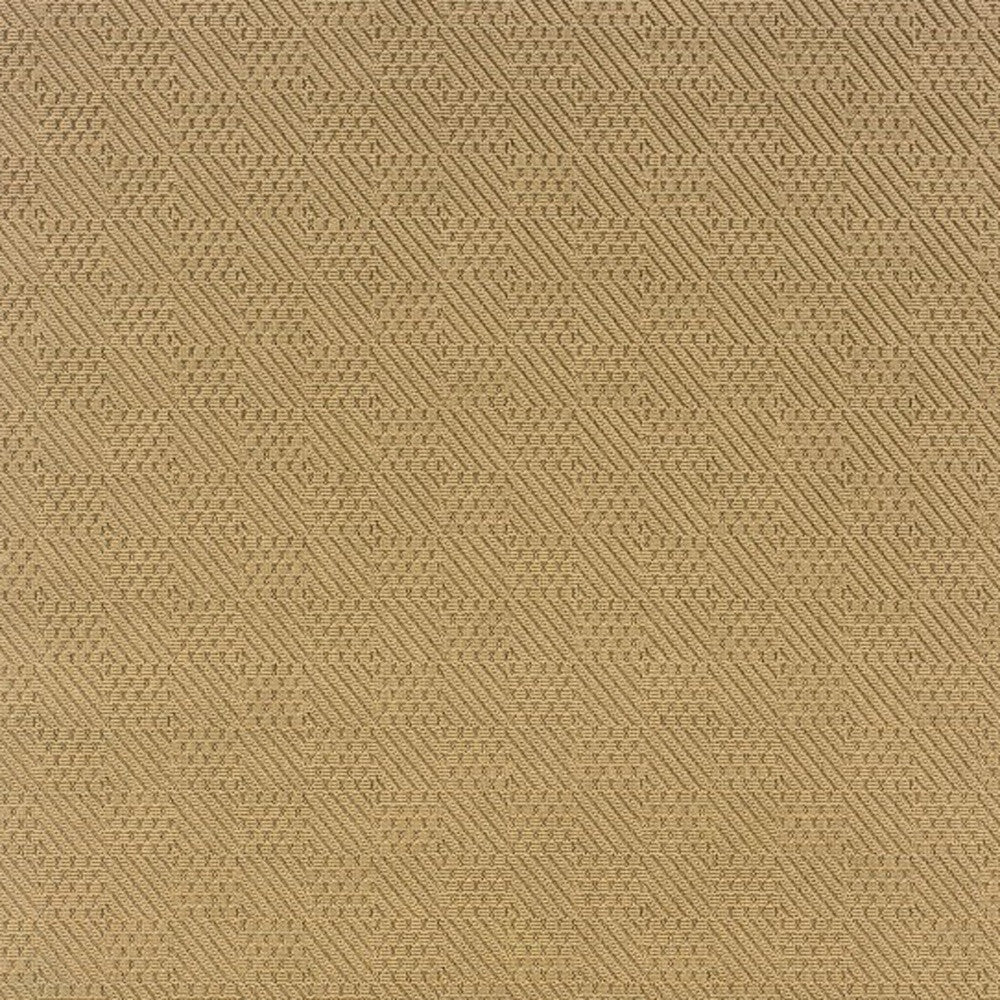 2' X 8' Beige Indoor Outdoor Area Rug