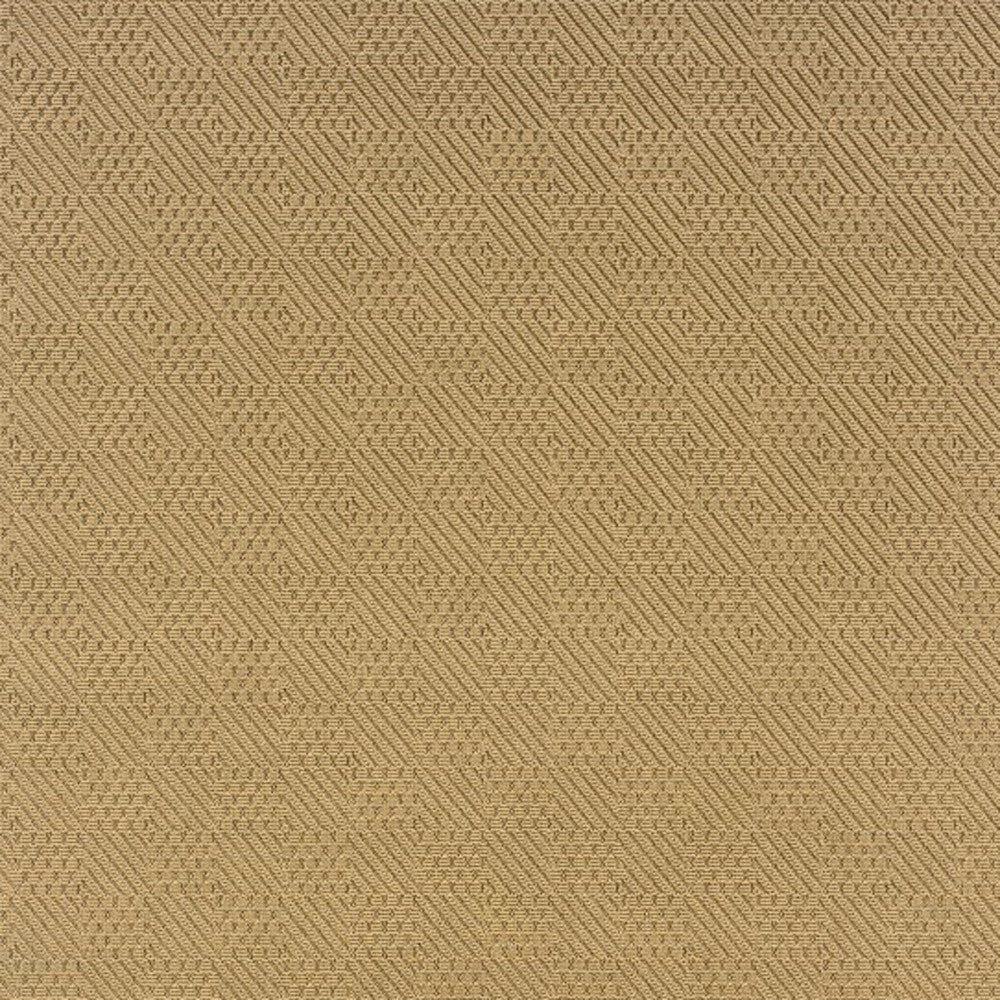 2' X 8' Beige Indoor Outdoor Area Rug