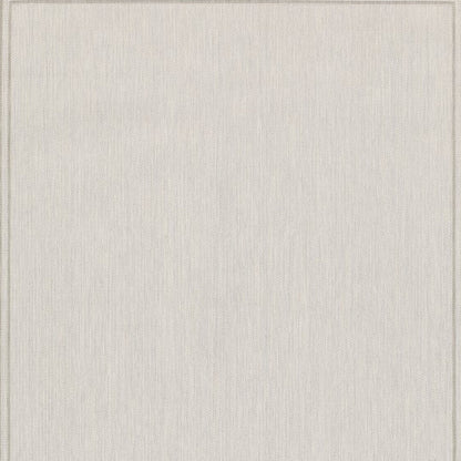 8' X 10' Gray and Ivory Indoor Outdoor Area Rug