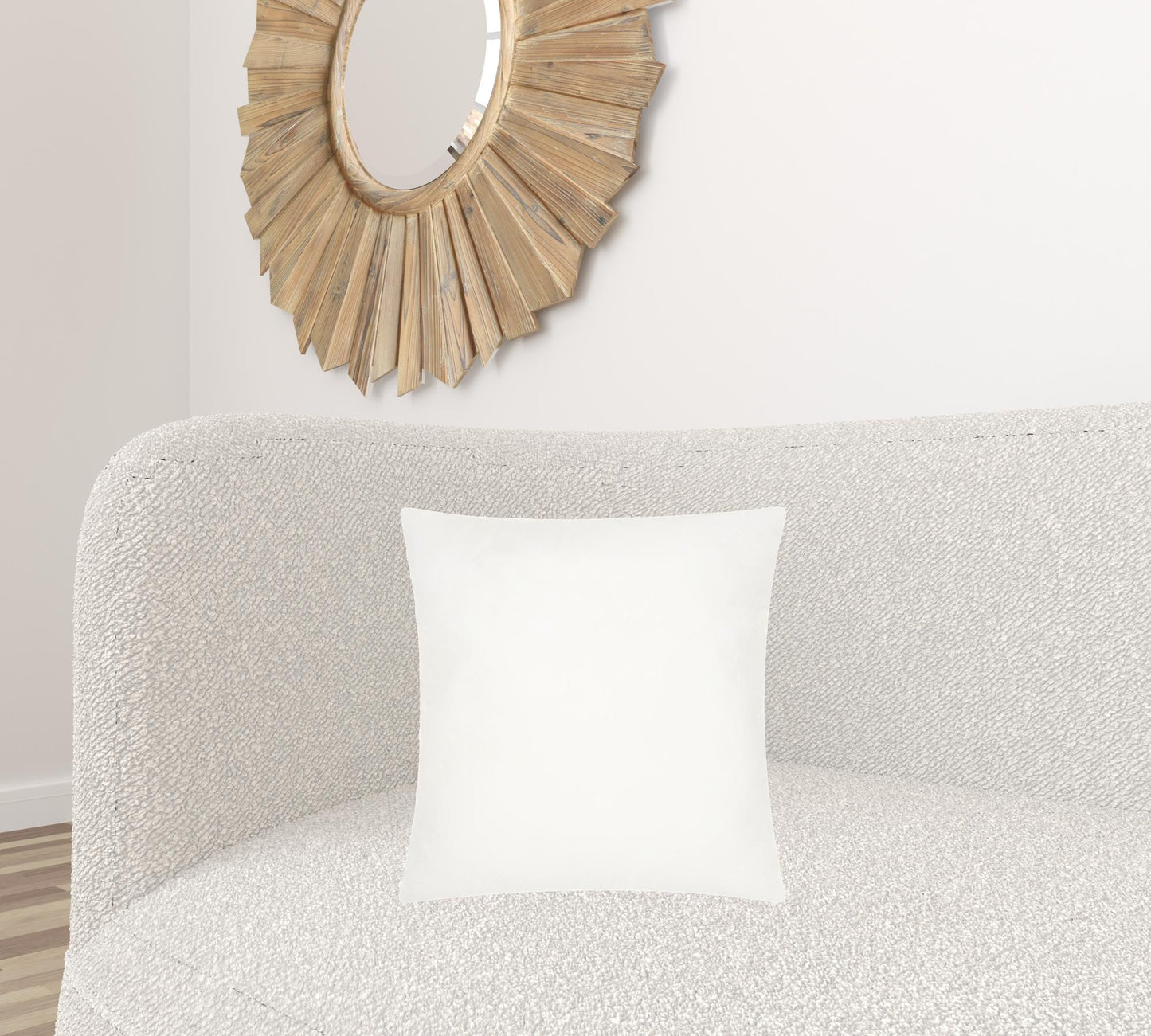 18" X 18" Choice White Square Pillow Insert