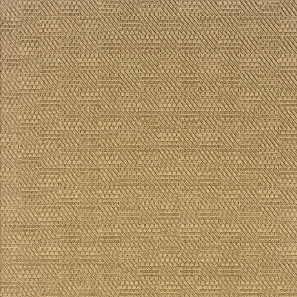 2' X 8' Beige Indoor Outdoor Area Rug