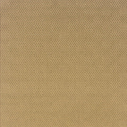 2' X 8' Beige Indoor Outdoor Area Rug