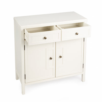 Imperial White Console Cabinet