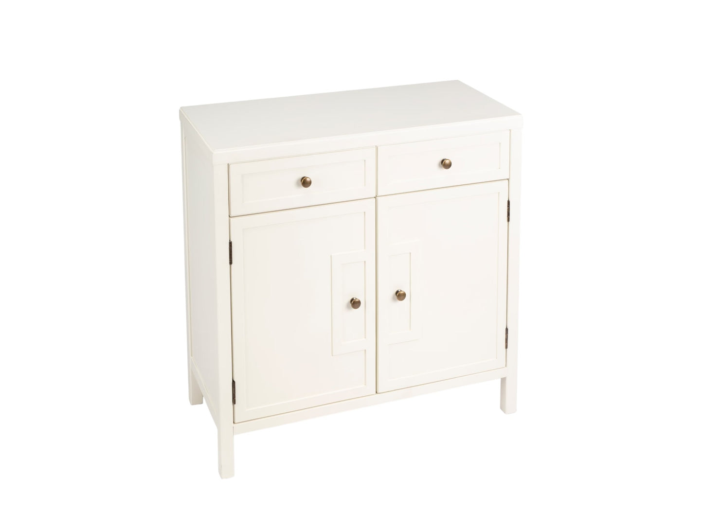 Imperial White Console Cabinet