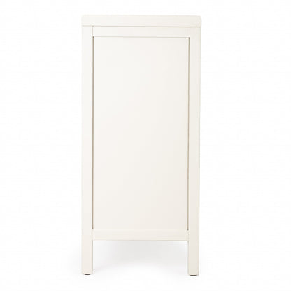 Imperial White Console Cabinet