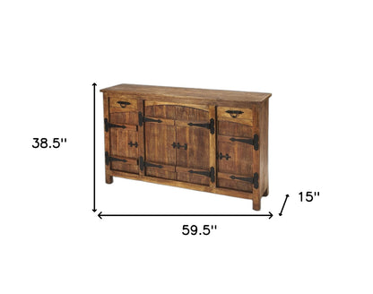 Giddings Rustic Sideboard