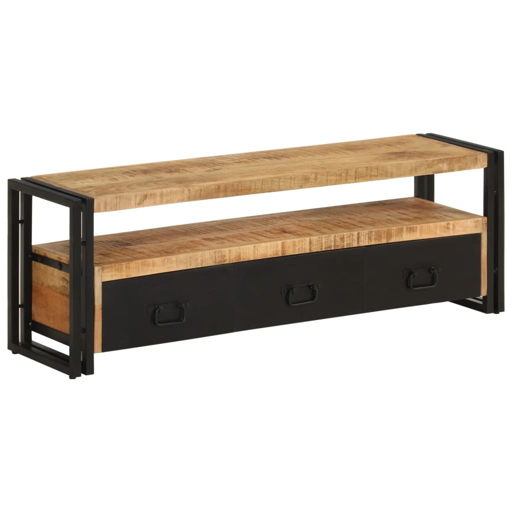 TV Stand 47.2"x11.8"x15.7" Solid Wood Mango