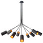 Explosion Ceiling Lamp Black