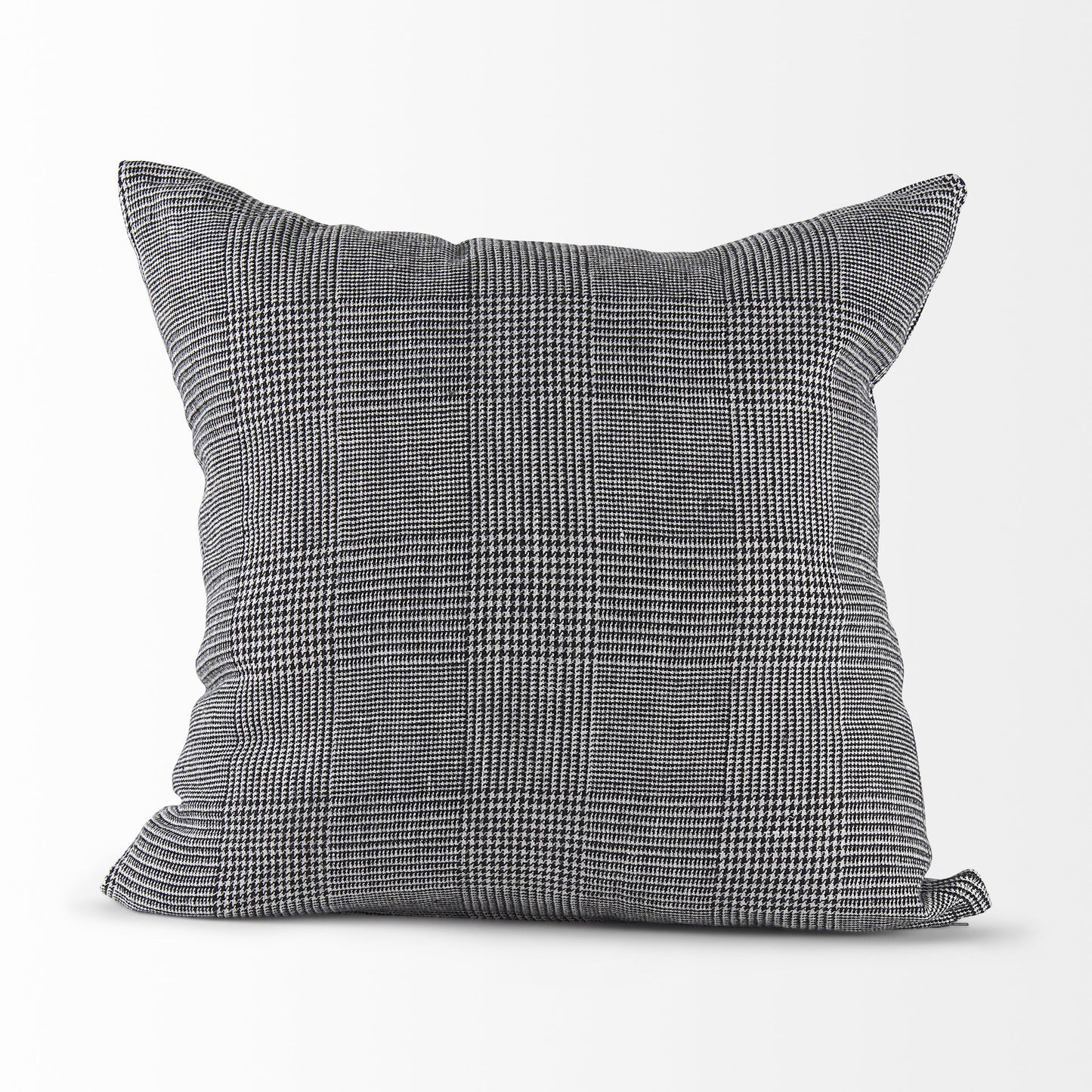 White And Black Pattern Throw Pillow Cover