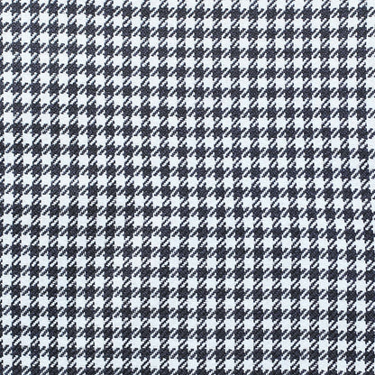 Set Of 4 Black And White Houndstooth Pillow Covers