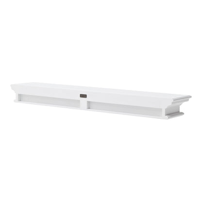 47" Classic White XL Floating Wall Shelf