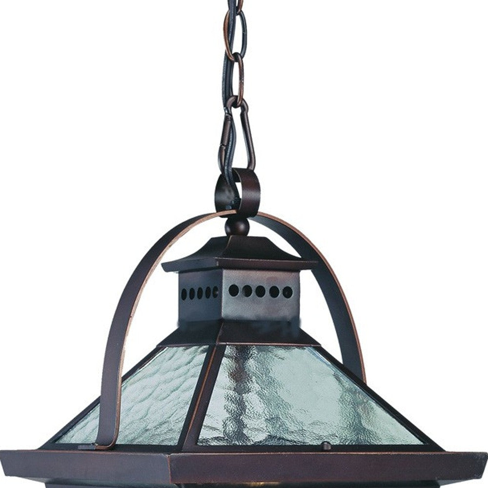 Bay Street 3-Light Architectural Bronze Hanging Light