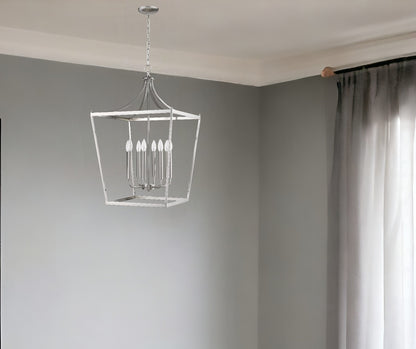 Kennedy 8-Light Satin Nickel Pendant