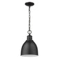 Minimalist Black Metal Pendant Hanging Light