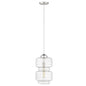 Ballina 1-Light Polished Nickel Mini-Pendant