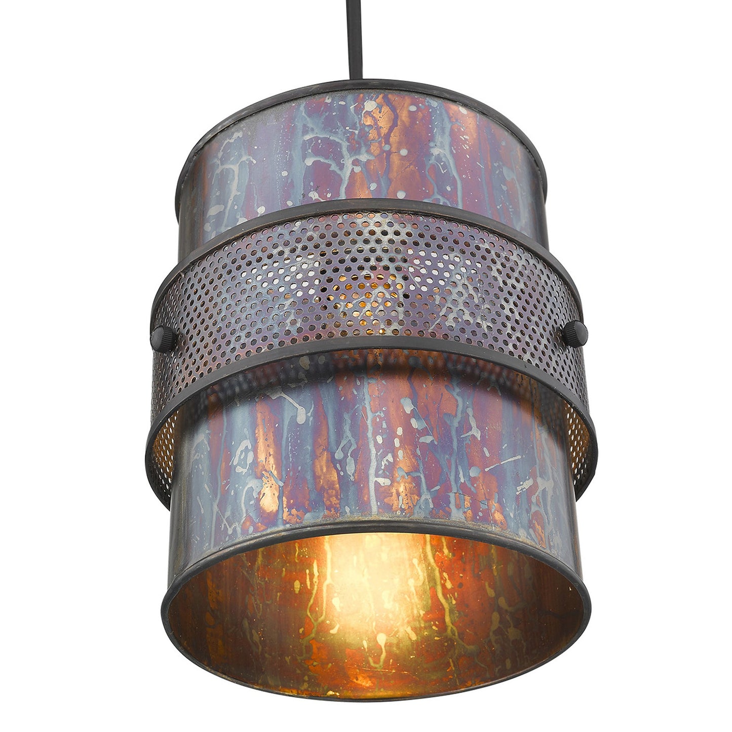 Ryker 1-Light Bronze Patina Pendant