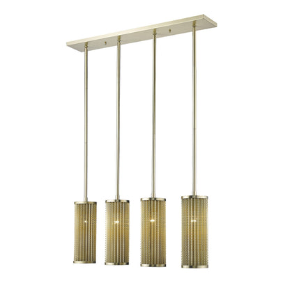 Basetti 4-Light Gold Pendant