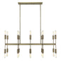 Perret 20-Light Aged Brass Island Pendant