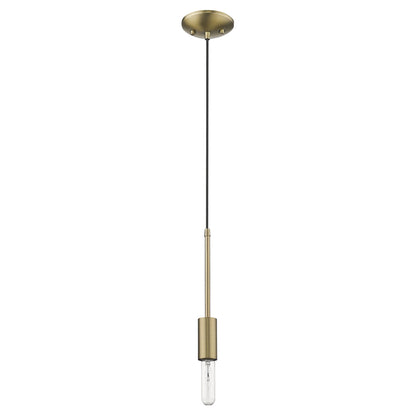 Dull Gold Mini Pendant Hanging Light