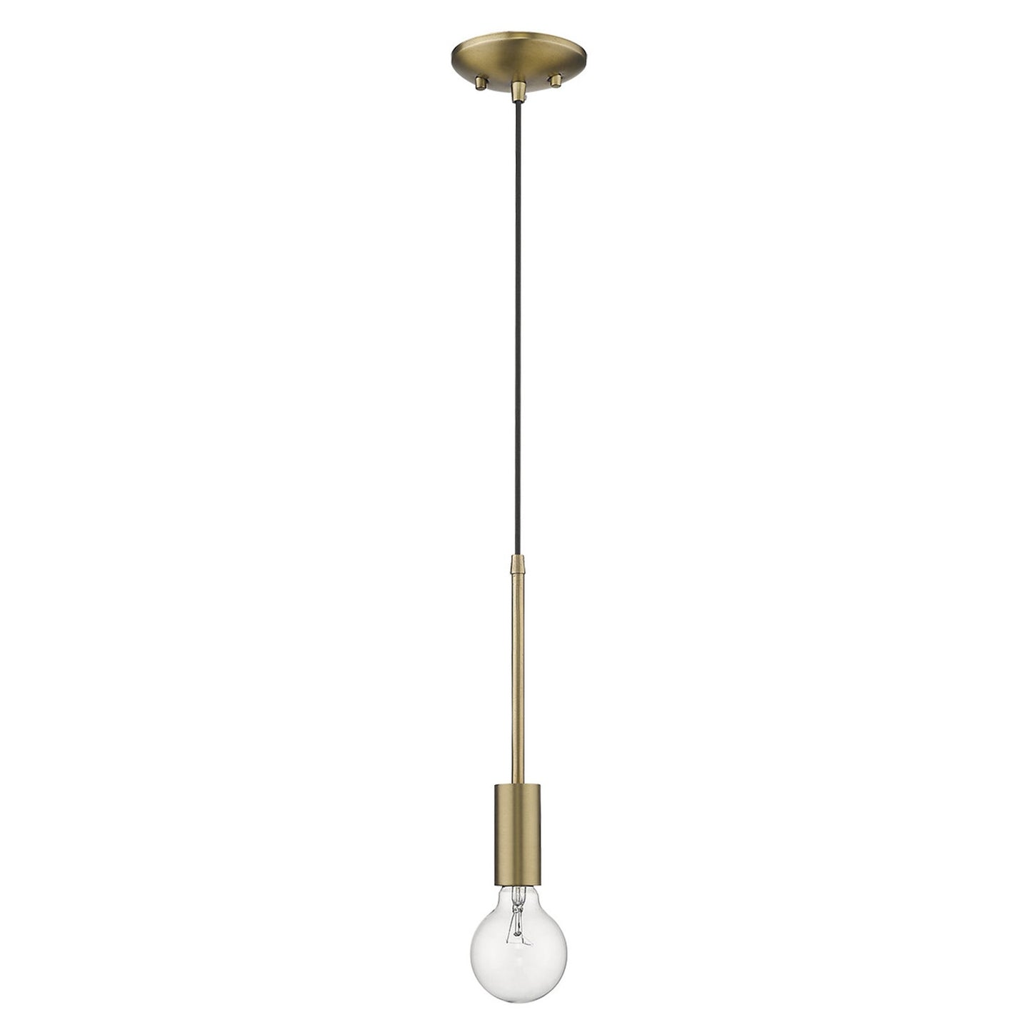 Dull Gold Mini Pendant Hanging Light