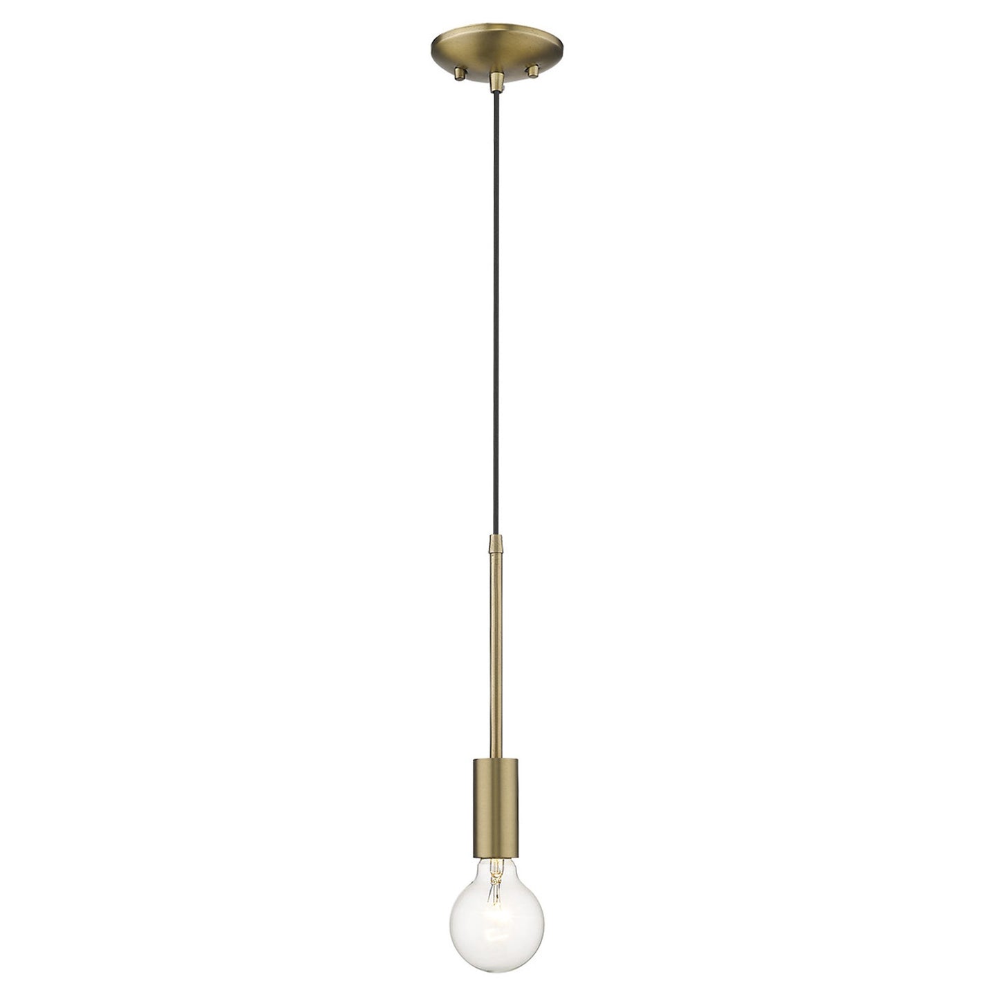 Dull Gold Mini Pendant Hanging Light