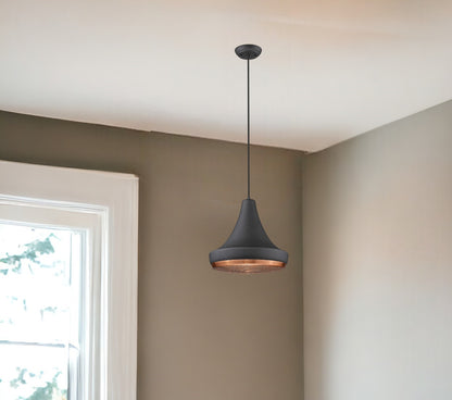 Tholos 1-Light Matte Black Pendant