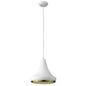 Tholos 1-Light White Pendant