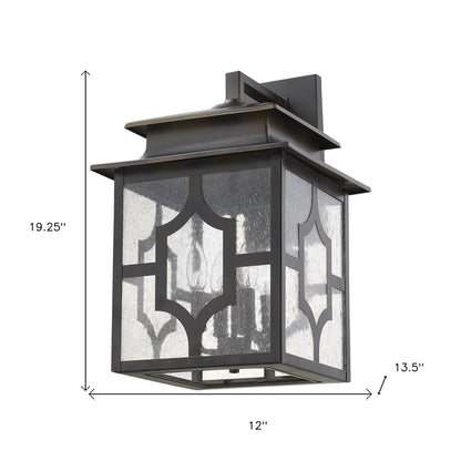 Calvert 4-Light Oil-Rubbed Bronze Wall Light