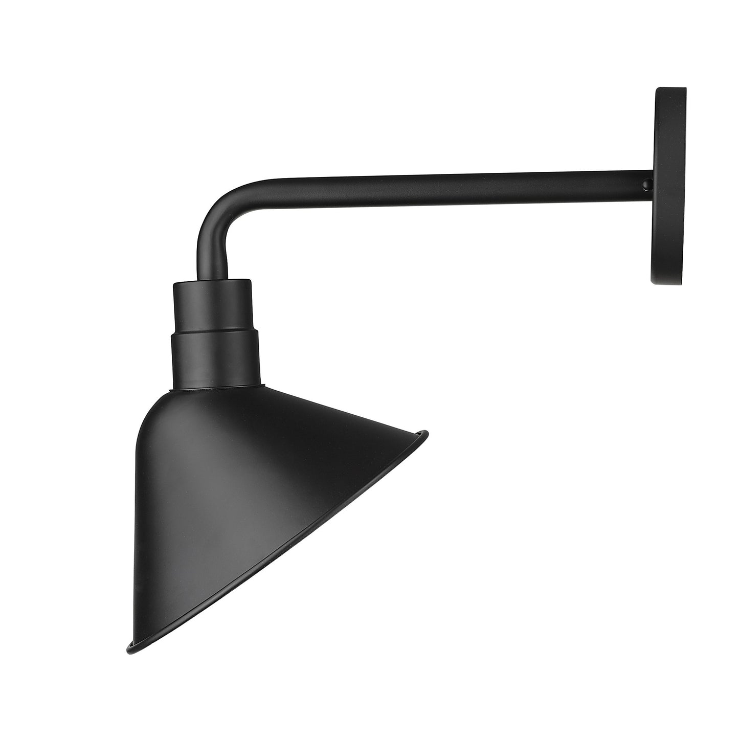 Fuller 1-Light Matte Black Wall Light