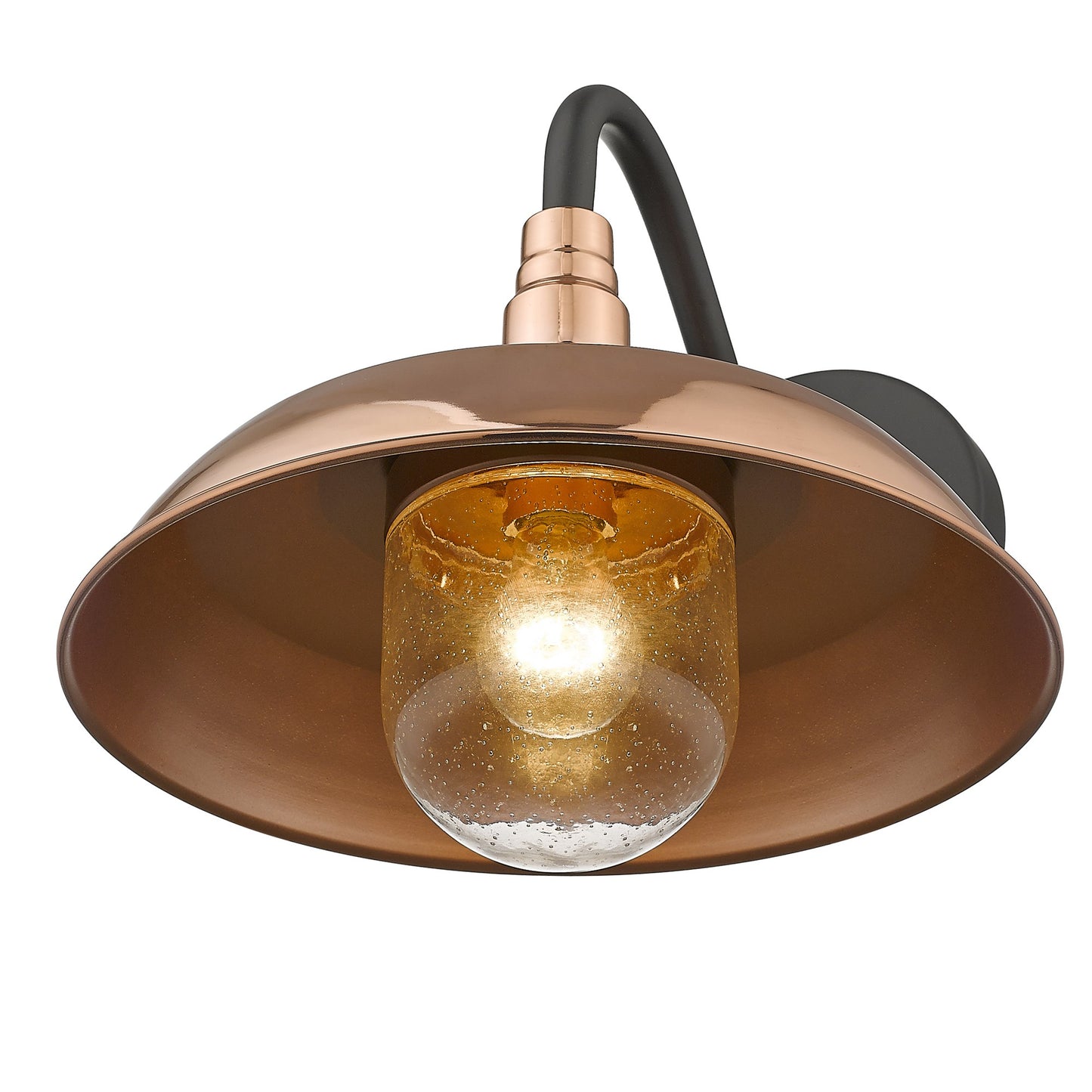 Burry 1-Light Copper Wall Light