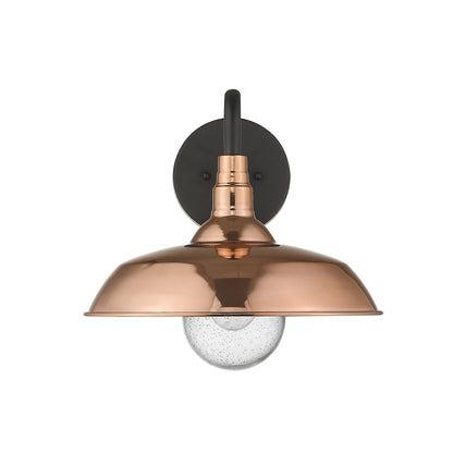 Burry 1-Light Copper Wall Light