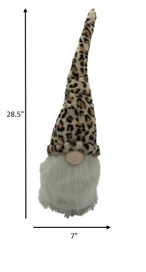 Super Cool Cheetah Hat Gnome