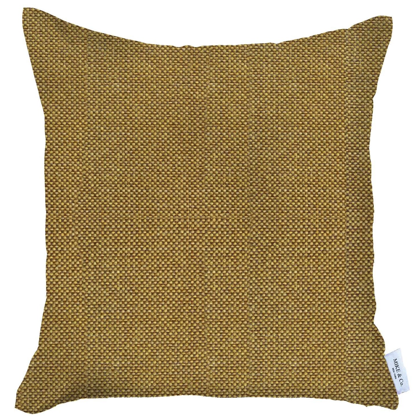 Yellow Modern Textured Throw Pillow