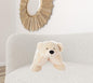 22" X 18" Ivory Bear Throw Pillow