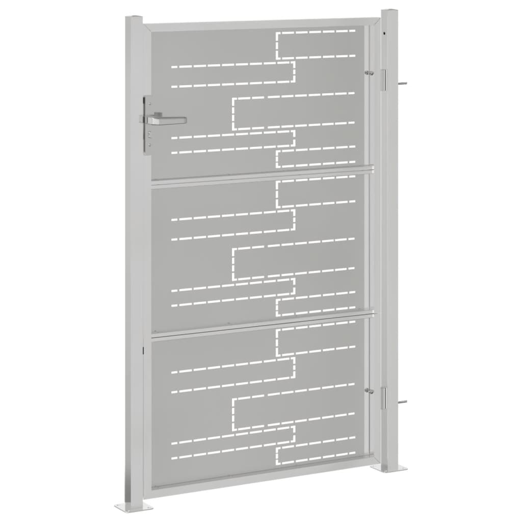 Garden Gate 39.4"x49.2" Stainless Steel