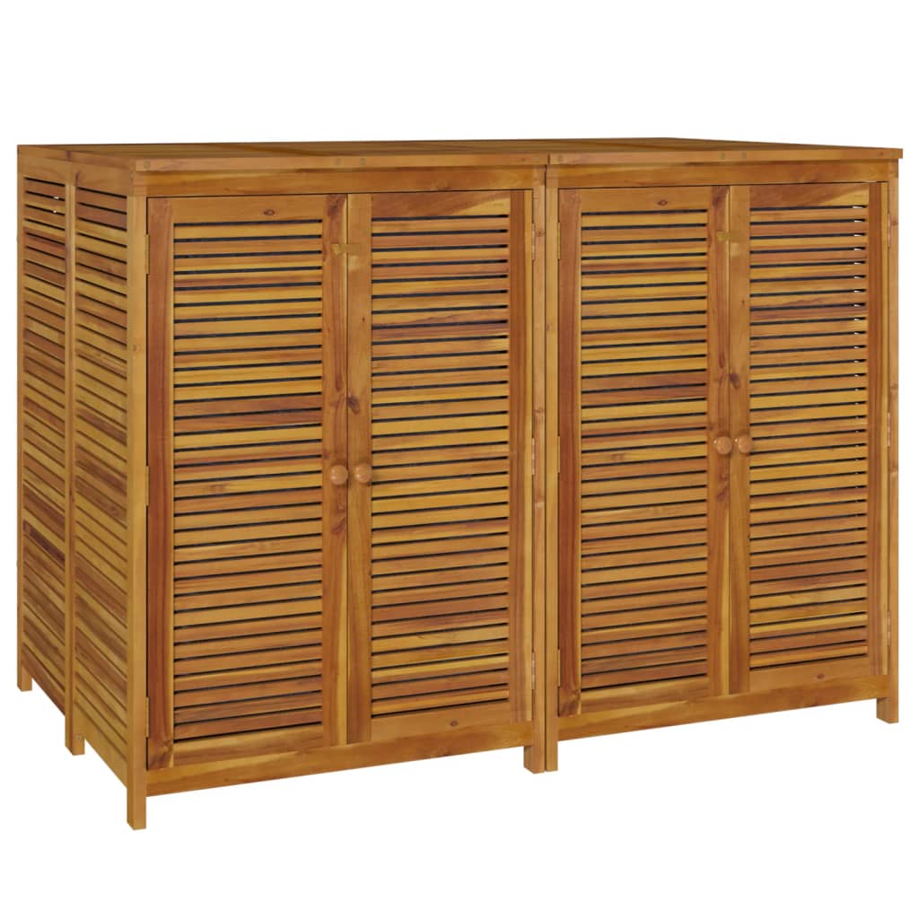 Patio Storage Box 55.1"x34.3"x40.9" Solid Wood Acacia