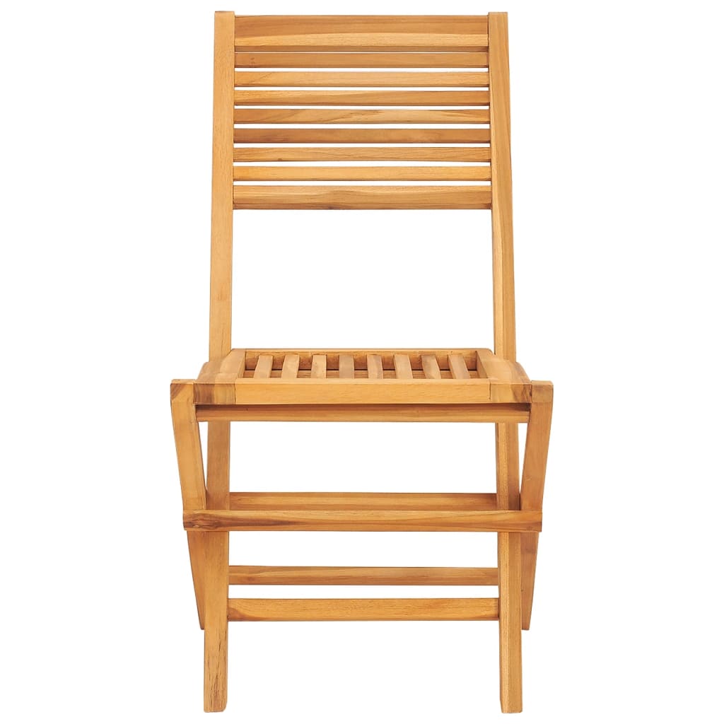 Folding Patio Chairs 2 pcs 18.5"x24.4"x35.4" Solid Wood Teak