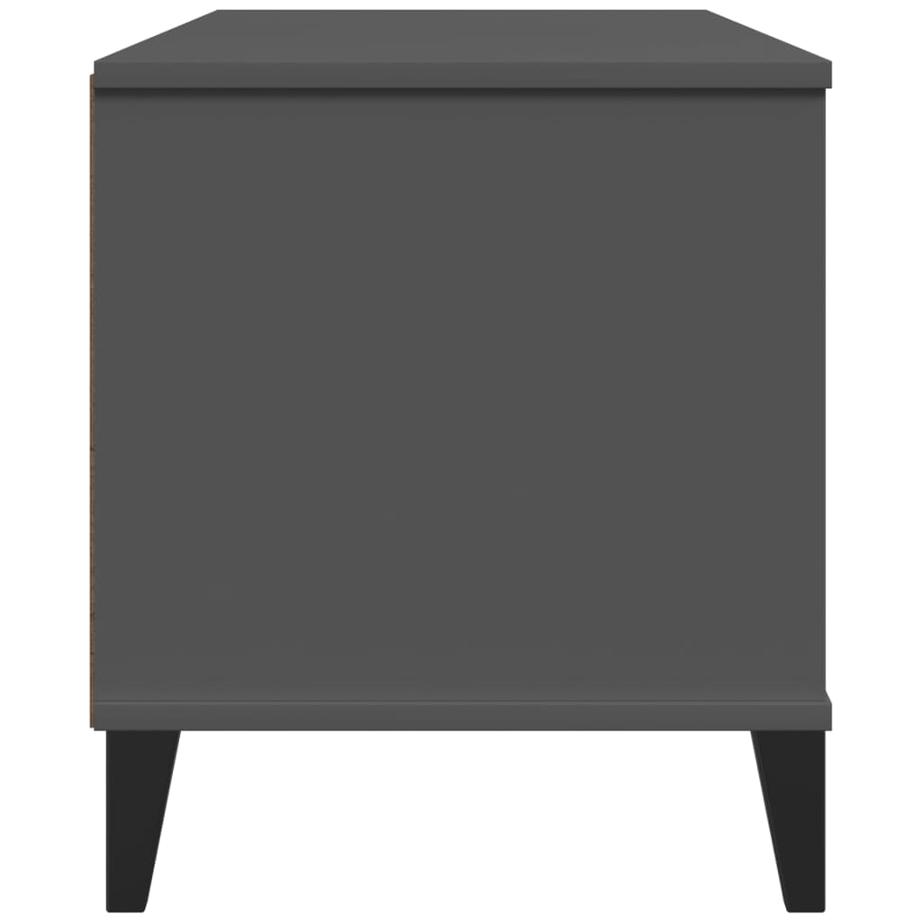 TV Stand VIKEN Anthracite Gray Engineered Wood