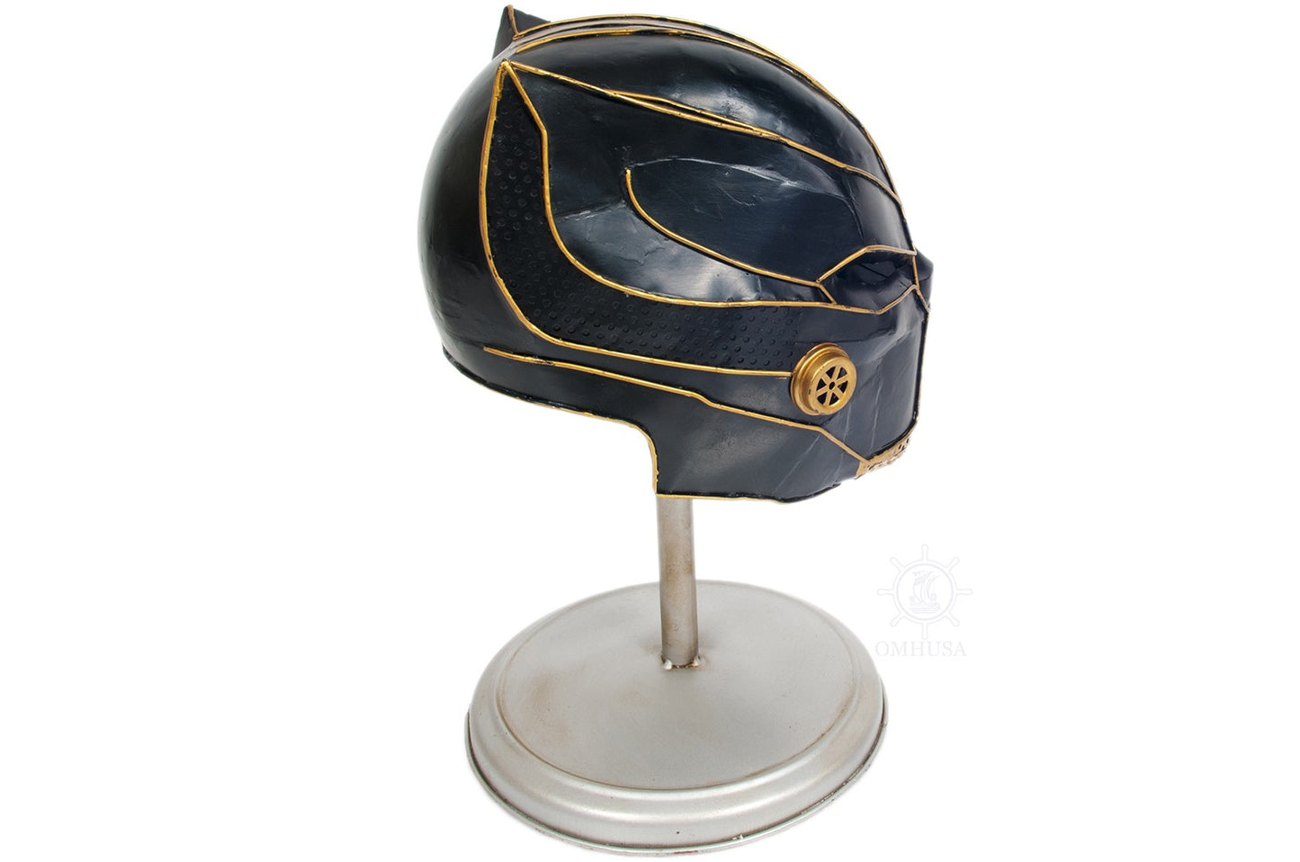 Black Panther Helmet Sculpture