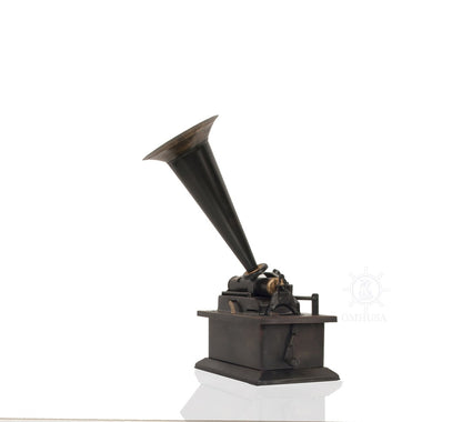 c1901 Edison Standard Phonograph Replica Sculpture