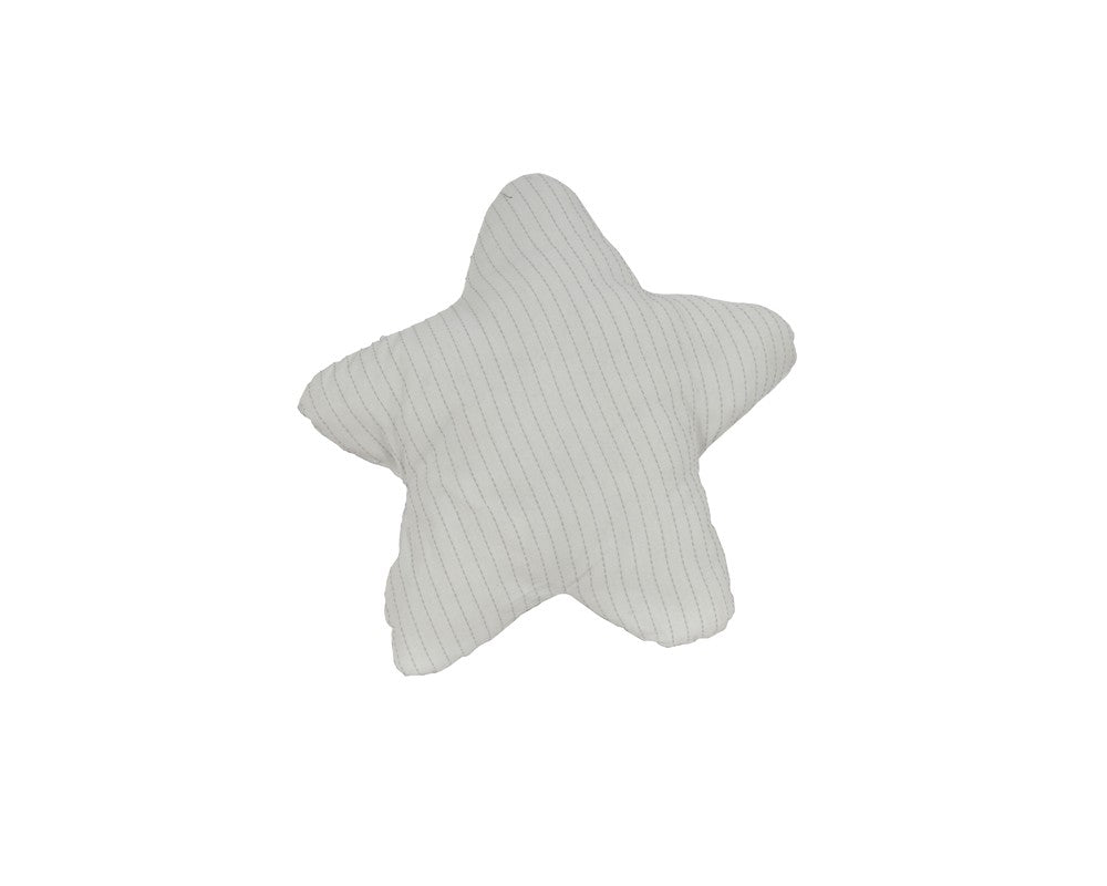 Set of Two 12" X 12" White Star Starfish Coastal Throw Pillow