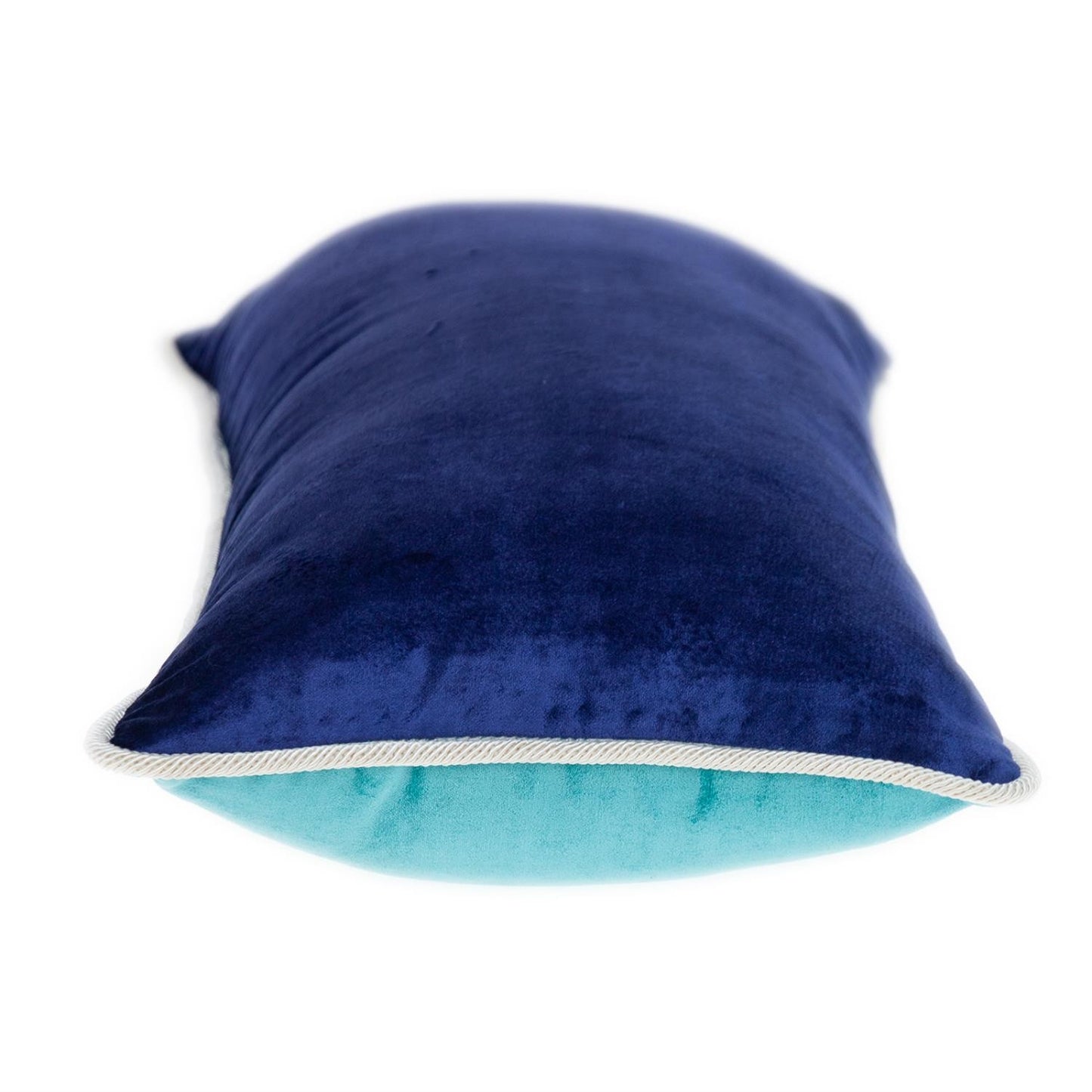 12" X 24" Blue Throw Pillow