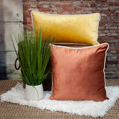 20" Gold Throw Pillow