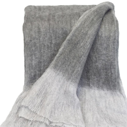 Supreme Soft Suttle Gray Handloomed Throw Blanket